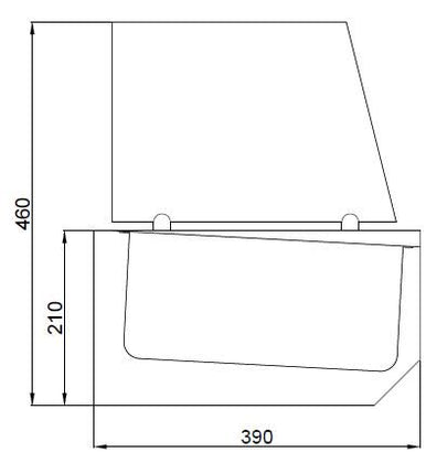 REFRIGERATED COUNTER TOP 10X 1/3 GN