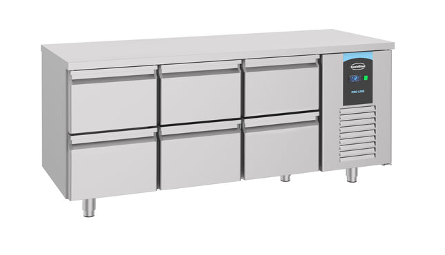 ENERGETICKÁ LINKA 700 CHLAZENÉ PULTY 6 ZÁSUVEK
