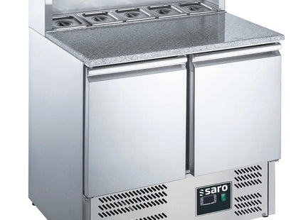 SARO pizzabord, 2 døre, med påsætning, 
model EPS 900