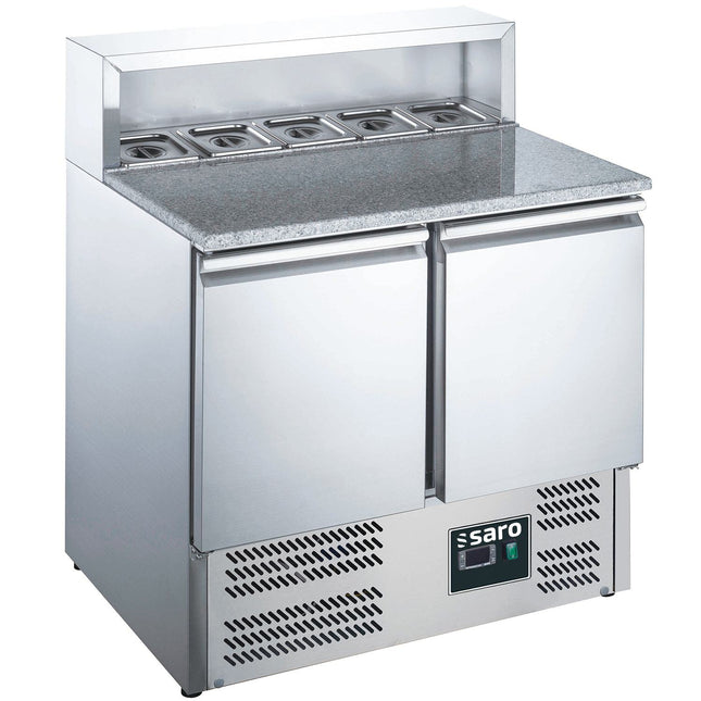 SARO pizzabord, 2 døre, med påsætning, 
model EPS 900