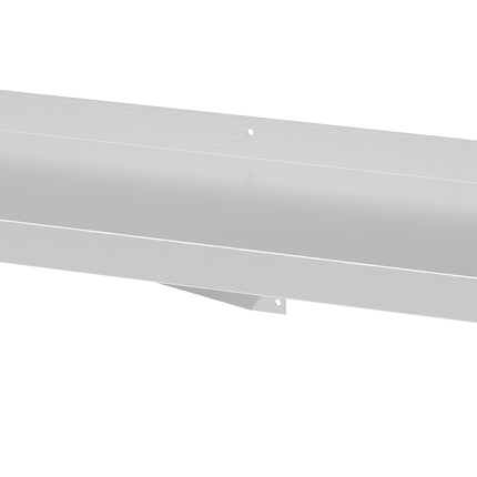 300 SS WALL SHELVES 1800 INCL. BRACKETS