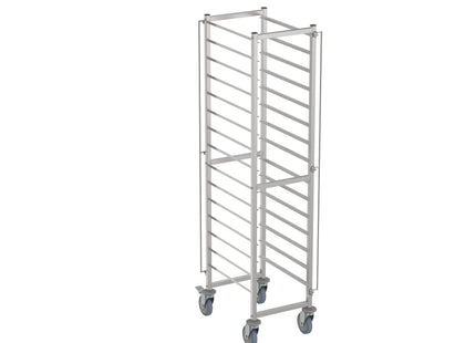 CLEARING TROLLEY FLAT-PACKED 2/1GN