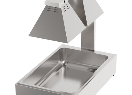 VARMELAMPE 2 LAMPER MED GN 1/1