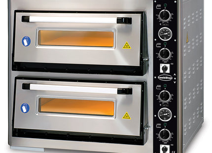 ELEK. PIZZAOVEN DUBBEL 2 X 4