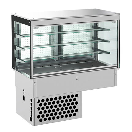 DROP-IN CUBIC REFRIGERATED DISPLAY - CLOSED 3/1