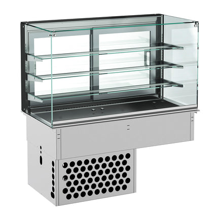 DROP-IN CUBIC REFRIGERATED DISPLAY - CLOSED 5/1