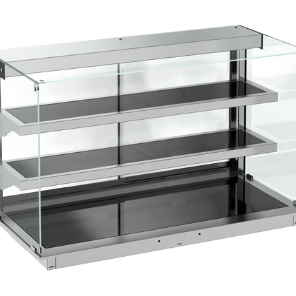 DROP-IN CUBIC HEATED CERAMIC DISPLAY - BLACK 5/1