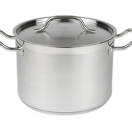 DEEP STOCKPOT MID HIGH SS + LID ø24 6,3L
