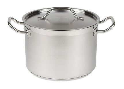 DYB STOCKPOTE MIDDELHØJ SS + LÅG ø28 10L