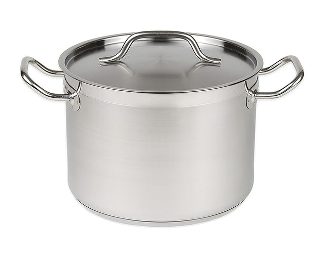 DEEP STOCKPOT MID HIGH SS + LID ø32 16L