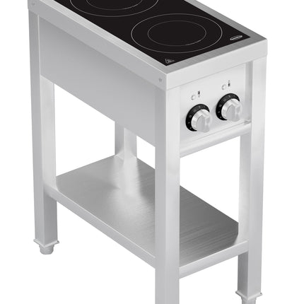 INDUCTION STOVE 2 HOBS WITH OPEN FRAME