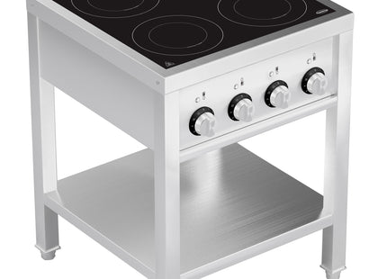 INDUCTION STOVE 4 HOBS WITH OPEN FRAME