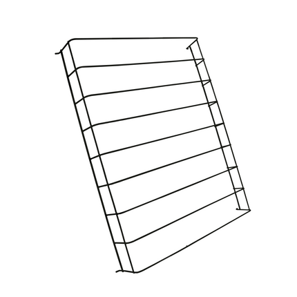 REFRIGERATOR 2 GLASS DOORS BLACK CEB-1200R BL