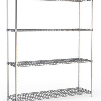 SHELF UNITS 4 LEVELS 1200 FLAT PACKED