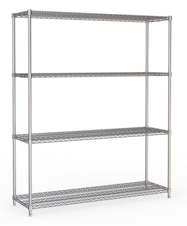 SHELF UNITS 4 LEVELS 1200 FLAT PACKED