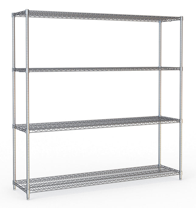 Shelf Units 4 Levels 1800 Flat Packed