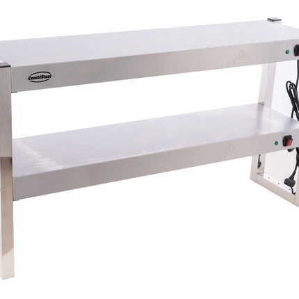 OVERSHELF HALOGEN HEATED 2 LEVELS 1200 FLAT PACKED