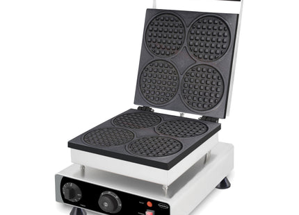 Gaufrier 4PCS Gaufres Rondes