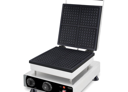 WAFFLE IRON 4PCS SQUARE WAFFLES