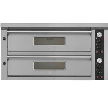 PIZZA OVN - Elektrisk- DOBBELT 2 X 6 - GRATIS bord