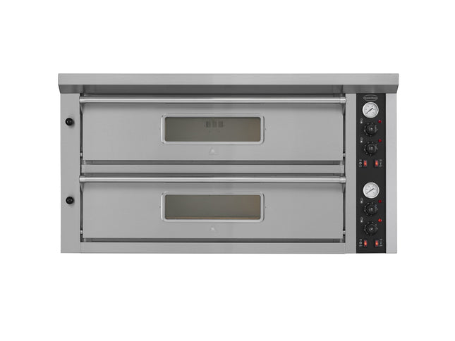 PIZZA OVN - Elektrisk- DOBBELT 2 X 6 - GRATIS bord