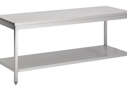Arbejdsbord med bundhylde – 600 × 1.000 mm