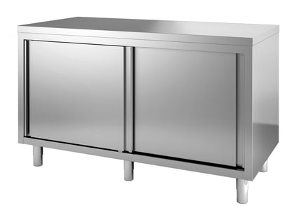 600 Arbejdsbord skydedøre 2200