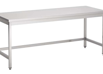 Arbejdsbord med åbent understel – 600 × 1.400 mm