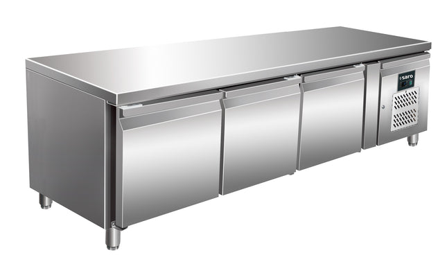 SARO undermonteret kølebord med 3 døre, 
model UGN 3100 TN