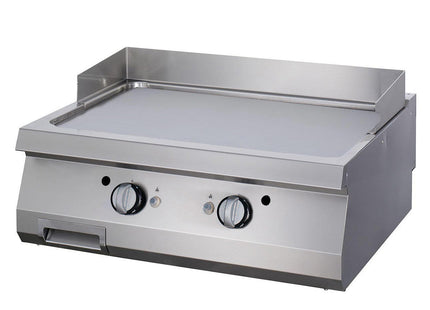 Premium Griddle - Smooth - Double Unit - 90cm Deep - Gas
