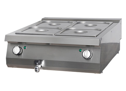 Premium Bain Marie - Dobbelt enhed - 90 cm dyb - Elektrisk