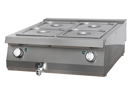 Premium Bain Marie - Double Unit - 90cm Deep - Electric