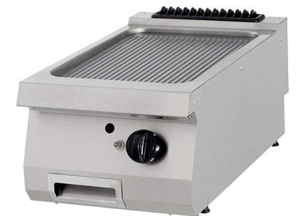 Premium Griddle - Grooved - Single Unit - 90cm Deep - Gas