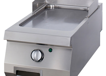 Premium bakplaat - Glad - Enkele eenheid - 90 cm diep - Gas