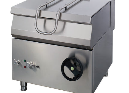 Wytrzymała patelnia Bratt - 50L - Podwójna jednostka - Głębokość 70 cm - Gaz