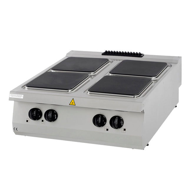 Premium Cooker - 4 Burners - Double Unit - 90cm Deep - Electric