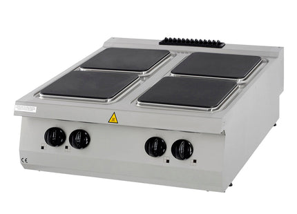 Premium Cooker - 4 Burners - Double Unit - 90cm Deep - Electric