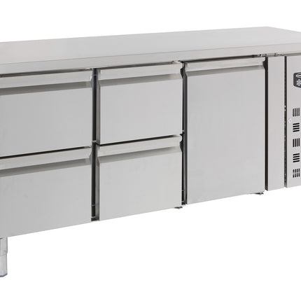COMPTOIR RÉFRIGÉRÉ 700 1 PORTE ET 4 TIROIRS