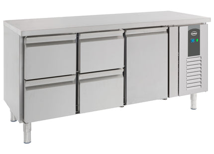 700 REFRIGERATED COUNTER 1 DOOR AND 4 DRAWERS