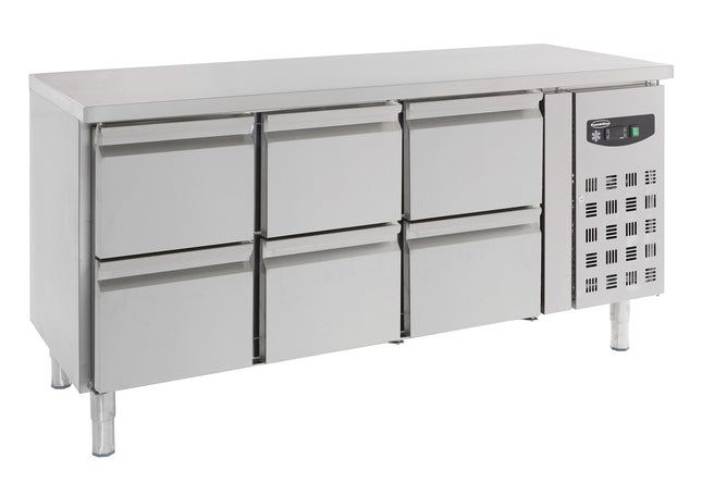 700 REFRIGERATED COUNTER 6 DRAWERS
