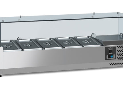 REFRIGERATED COUNTER TOP 1/4 GN x 5