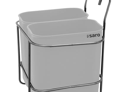 SARO affaldsbeholder til serveringsvogne 
Model AB 2