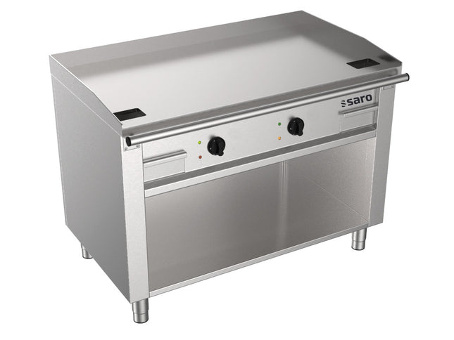 SARO elektrisk teppanyaki-grill med åben underdel 
Model TEB2/120E