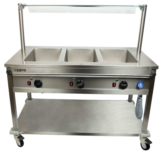 SARO Bain-Marie-vogn 
Model BTS-3