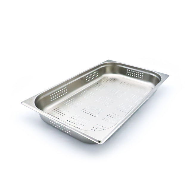 Gastronorm beholder - 1/1 GN - 6,5 cm dyp - Rustfritt stål - Perforert