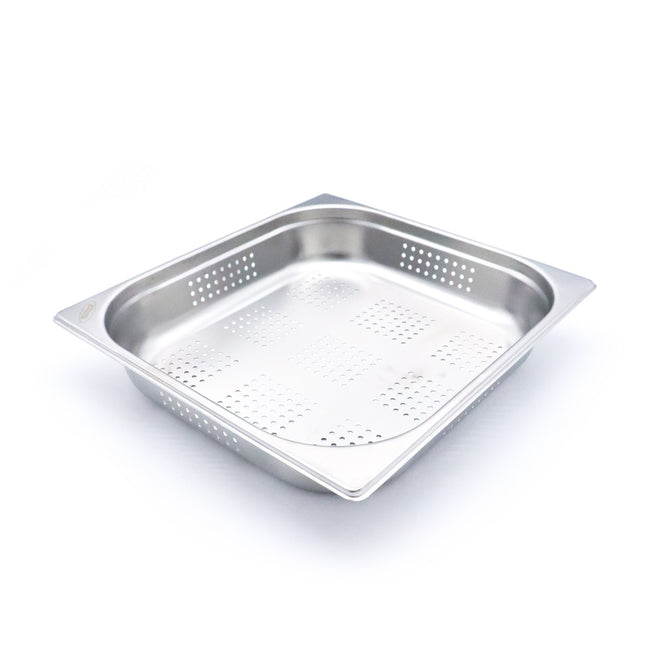 Gastronorm beholder - 2/3 GN - 6,5 cm dyp - Rustfritt stål - Perforert