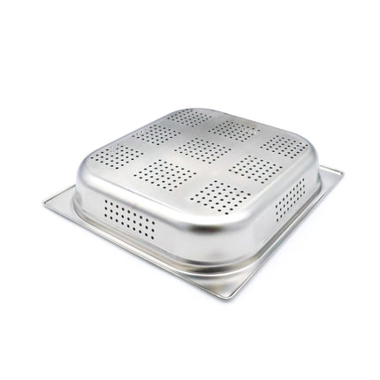 Gastronorm beholder - 2/3 GN - 6,5 cm dyp - Rustfritt stål - Perforert