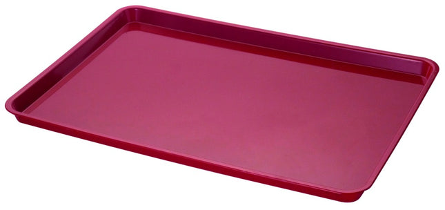 SARO ABS-bakke 590 x 410, farve: rød, pakke med 20