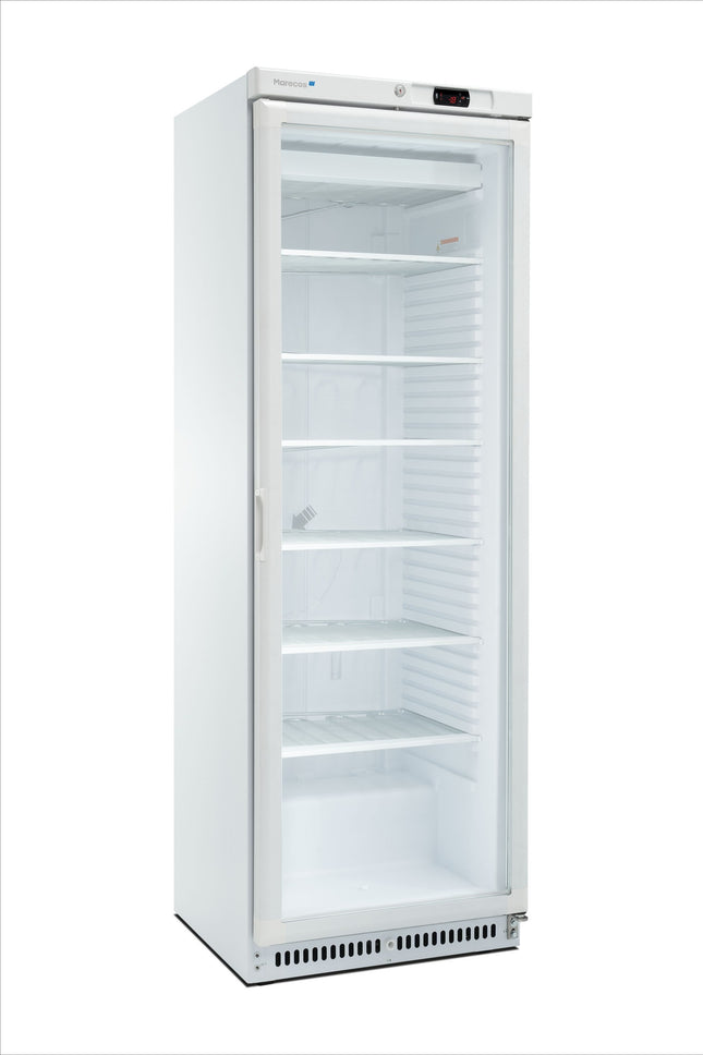 SARO fryser med glasdør – hvid, 
model ACE 430 CS PV