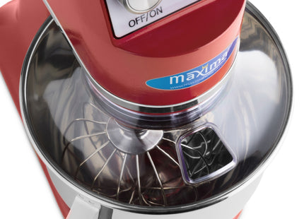 Standmixer – 7 l – bis zu 2 kg Teig – Himbeerrot